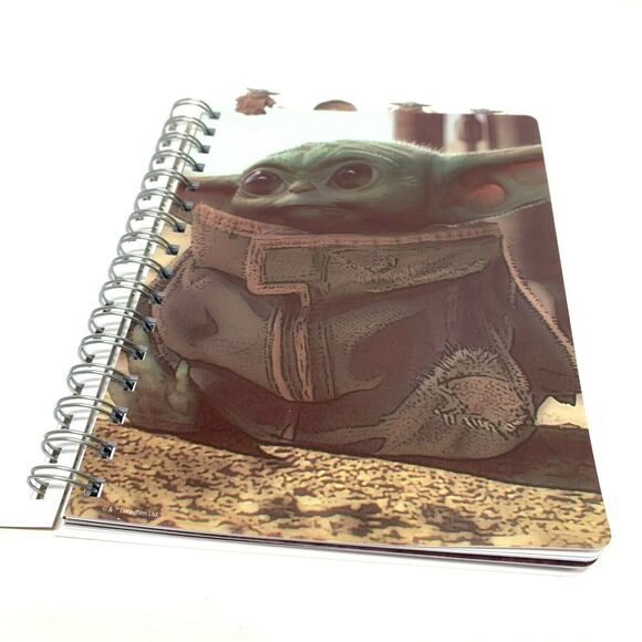 Star Wars The Mandalorian The Child Spiral Journal Notebook 96 Sheets New - Picture 11 of 12